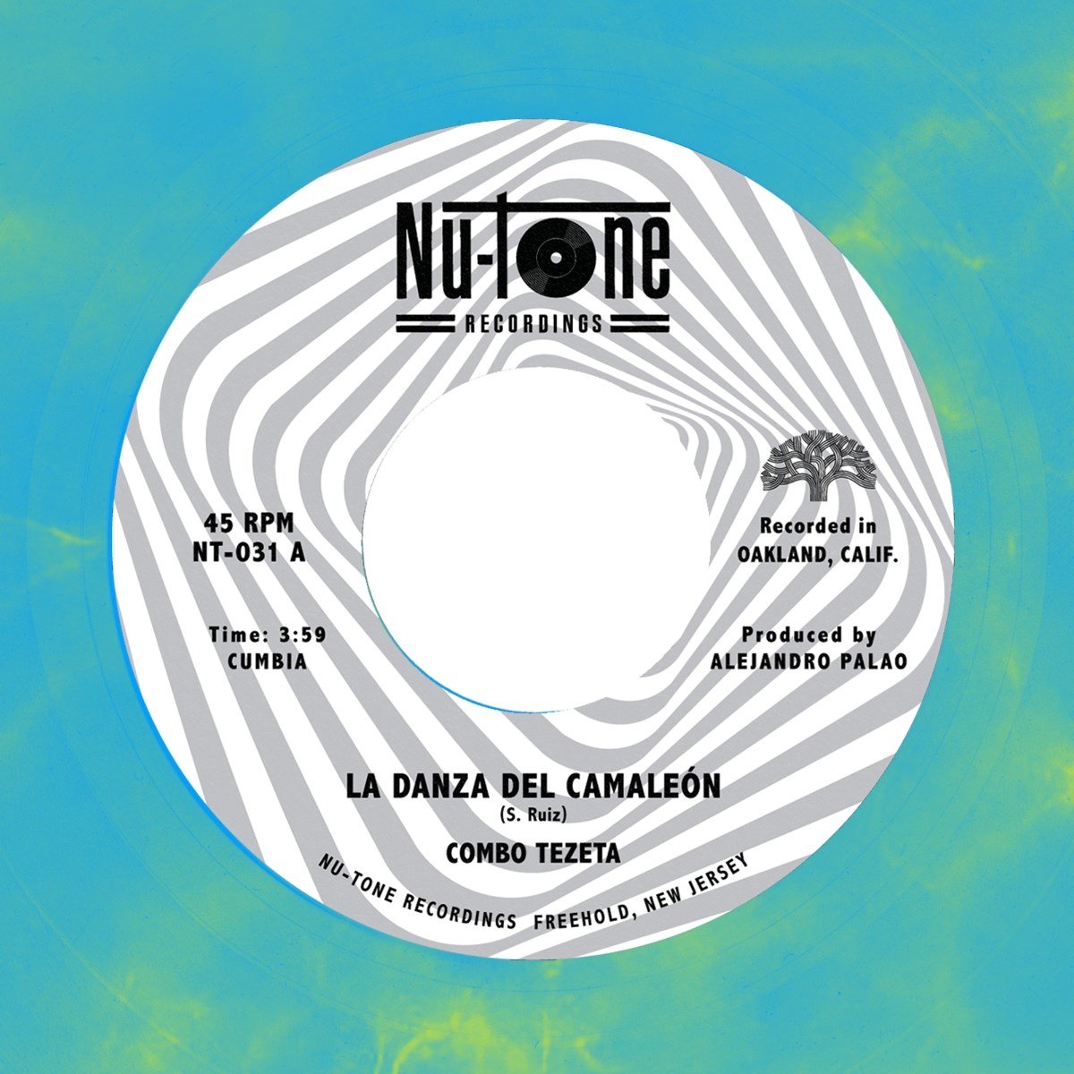 Combo Tezeta - La Danza Del Camaleon / La Reina Nocturna (7" Single)