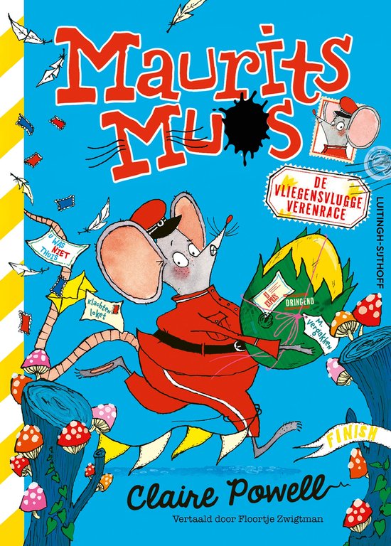 Maurits Mus 2 - De Vliegensvlugge Verenrace - cover
