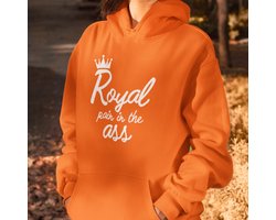 Oranje Koningsdag Hoodie Royal Pain In The Ass L