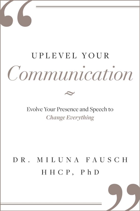 Uplevel Your Communication - cover