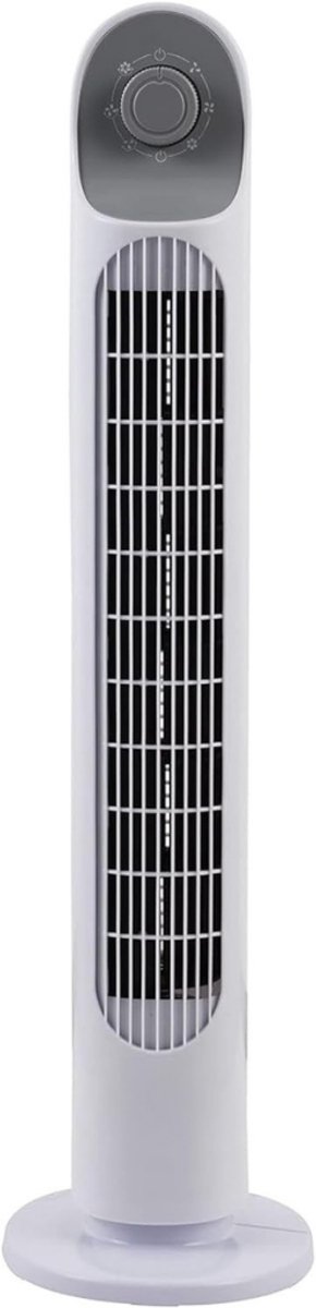 RONN® Ventilator toren - Ventilator staand - Torenventilator - Wit - 22cm x 22cm x 82cm
