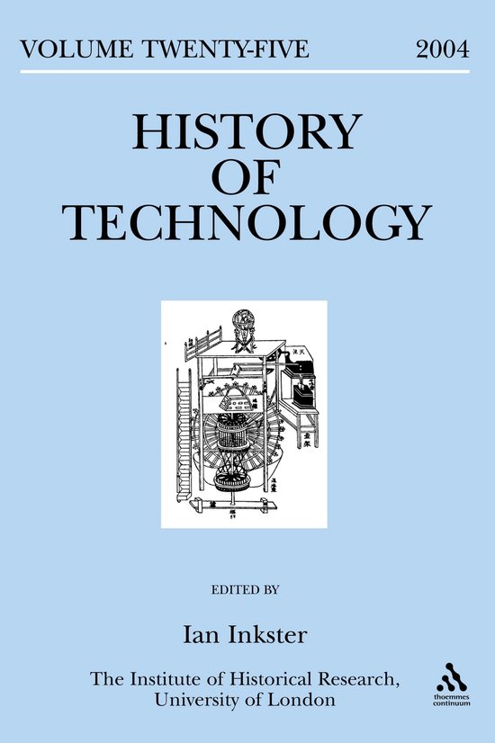 History of Technology - History of Technology Volume 25 - cover
