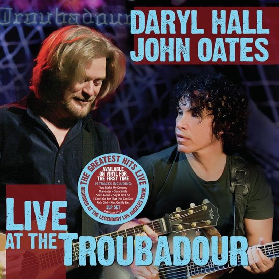 Daryl Hall & John Oates - Live At The Troubadour (3 LP)
