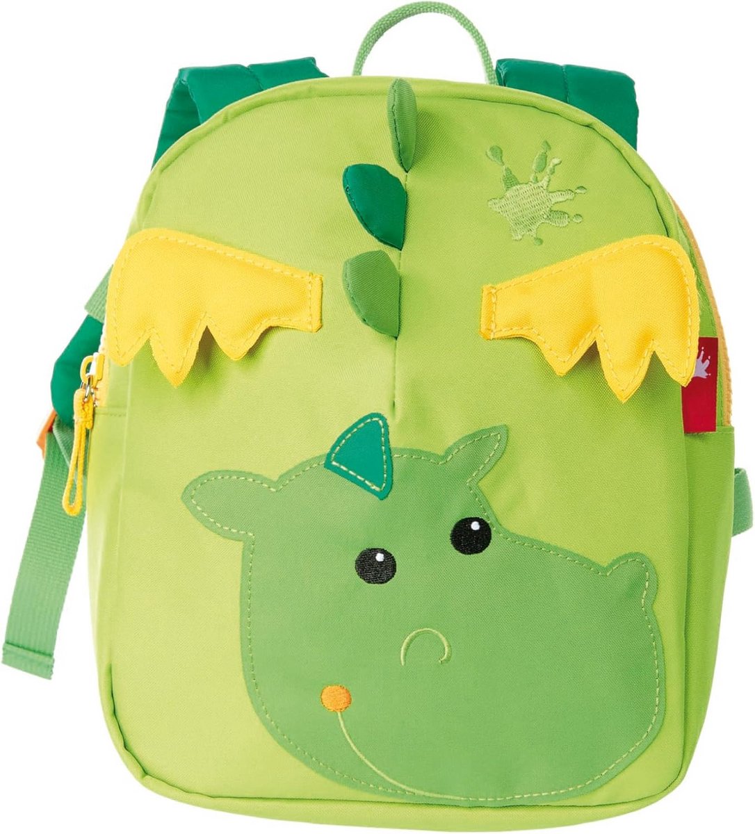 Kinderrugzak Draak Groen 26 cm - Ideaal voor Crèche en Peuters