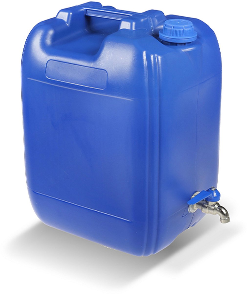 Water jerrycan 20L met metalen tapkraan