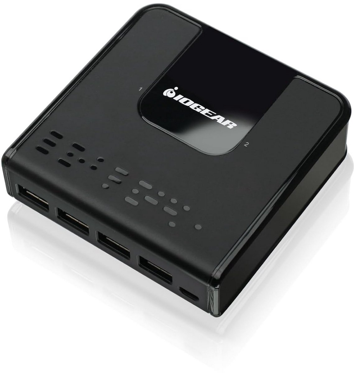 USB 3.0 KVM Switch 2 Poorten - Schakelaar voor PC, Mac, Printer, Scanner, Toetsenbord & Muis