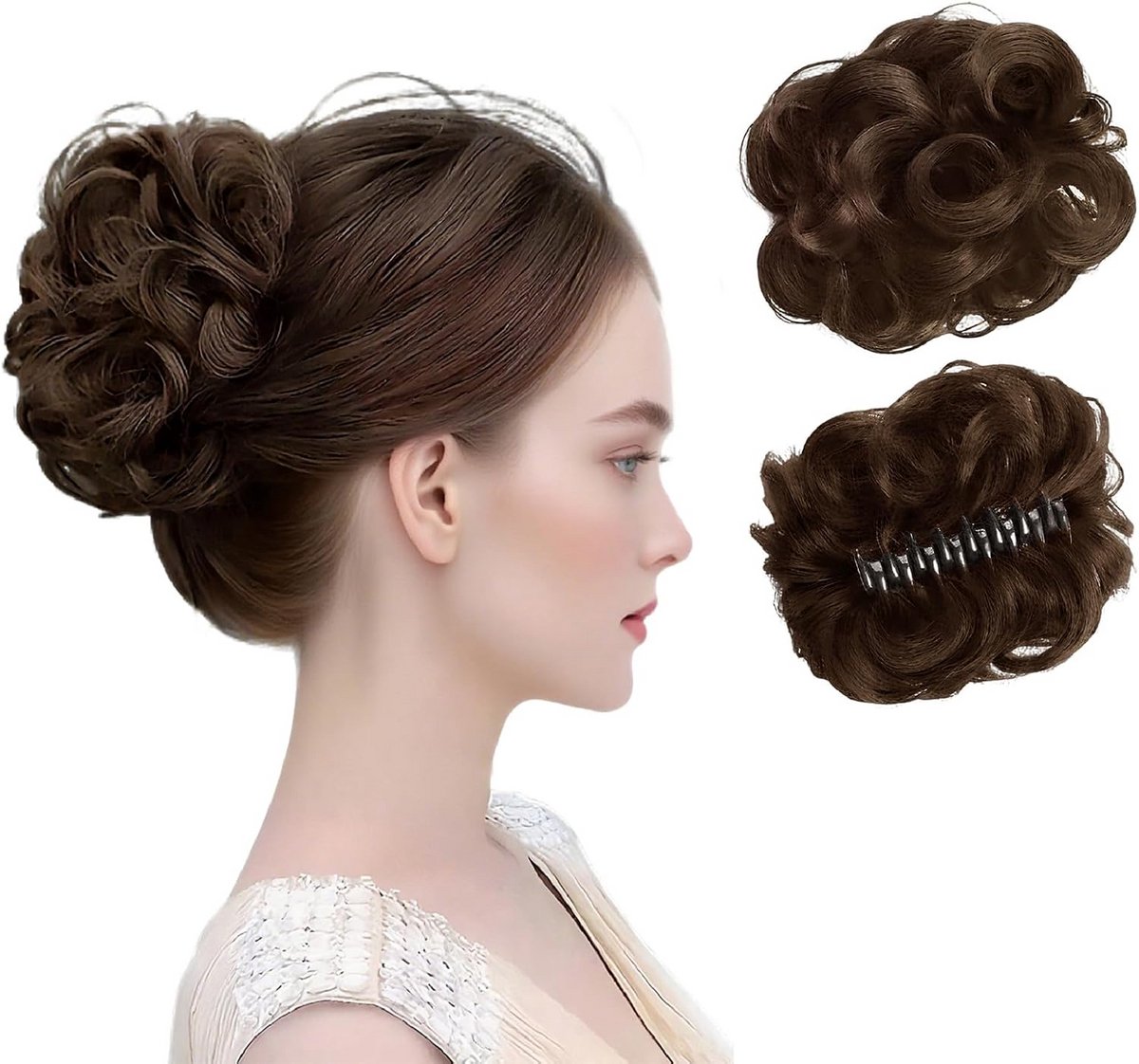 Haarstuk met Clip voor Dames - Direct Volume en Stijl