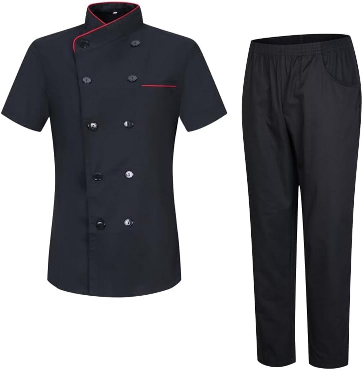 Professionele Koksbuis en Pantalon Set Dames - Keukenuniform voor Horeca