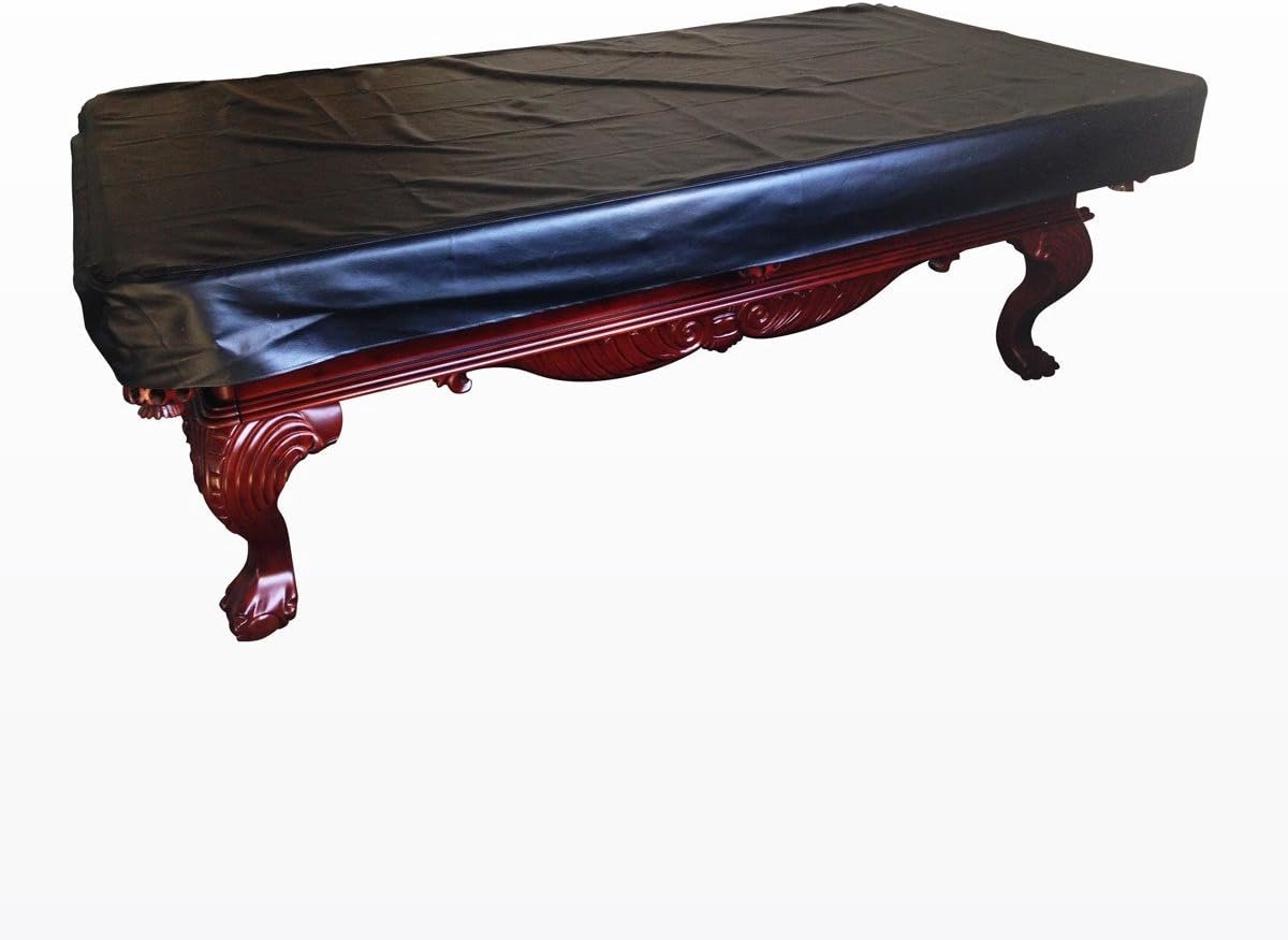 Waterdichte Neo-Leren Tafelhoes voor 8ft Biljarttafels - Zwart