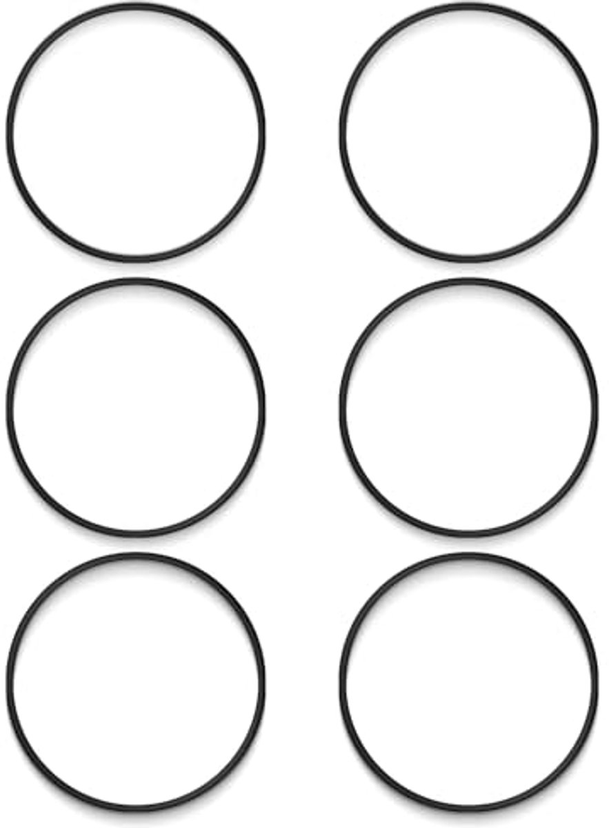 O-Ringen voor Waterfilter - Geschikt voor Whole House Filtratiesystemen - 6 Stuks