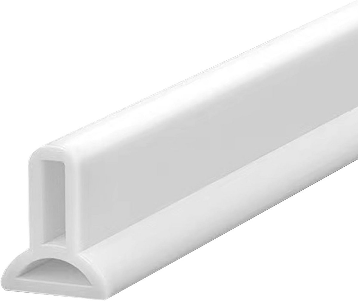 Opvouwbare Douche Drempel Waterkering - Zelfklevend 4cm Hoog voor Droog/Nat Scheiding