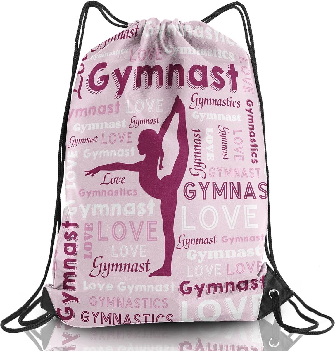 Sporttas met Trekkoord voor Gymnastiek, Training en Cadeaus