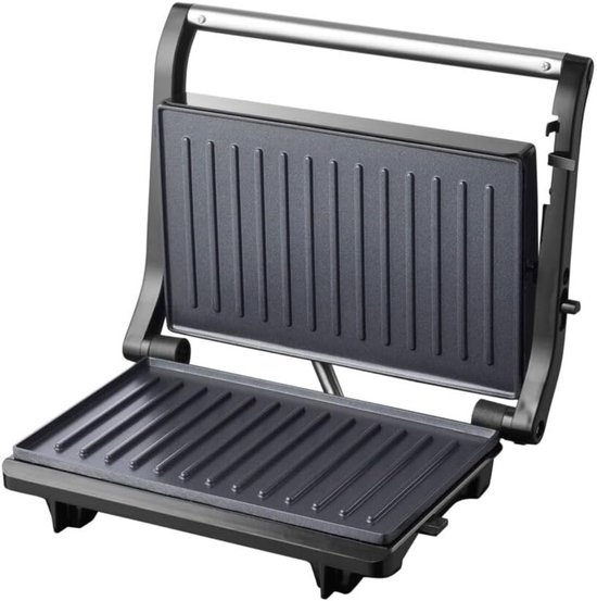 Florixa® Contactgrill Met Uitneembare Platen - Contactgrill - Multi Grill - Zwart/ Grijs - 22cm x 28cm x 8cm — afbeelding 4