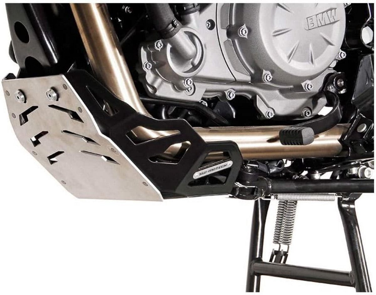 Motorbescherming Zwart/Zilver voor BMW F650GS G650GS Sertão