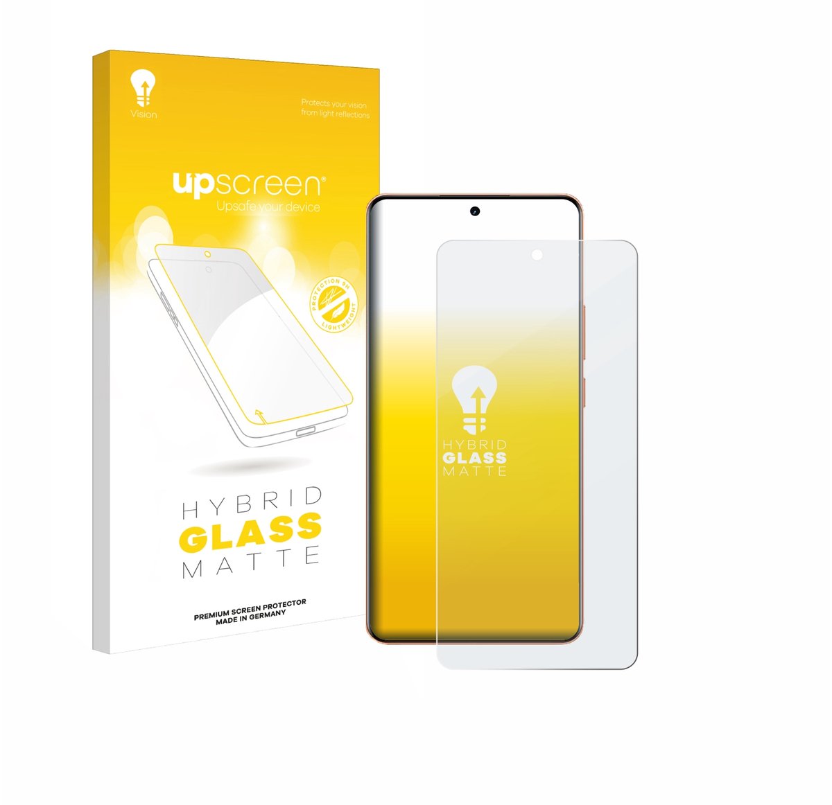 upscreen - Screenprotector voor realme P4 Pro 5G - Folie Beschermfolie Beschermglas matte