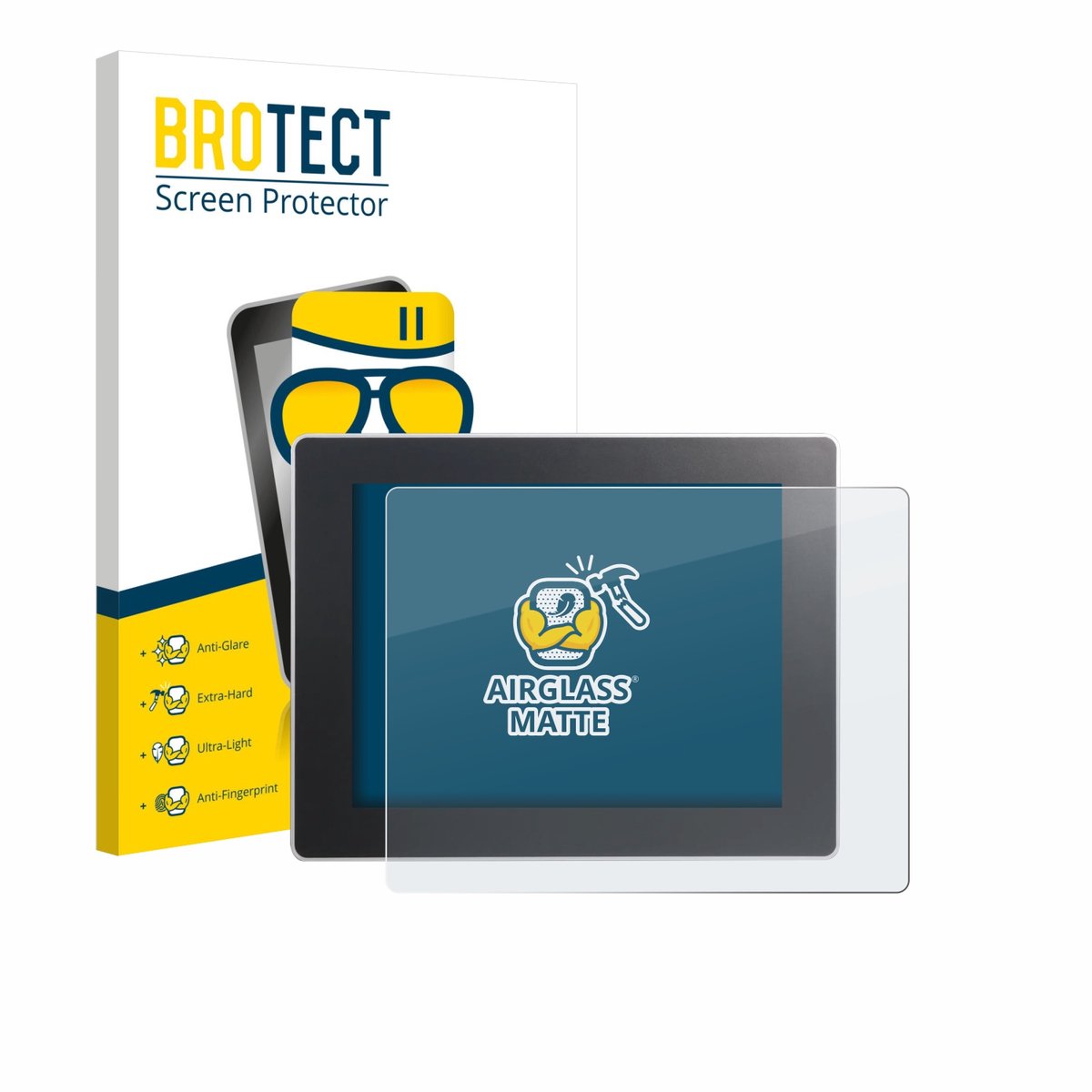 BROTECT - Screenprotector voor Weintek cMT3092X - Folie Beschermfolie Beschermglas matte