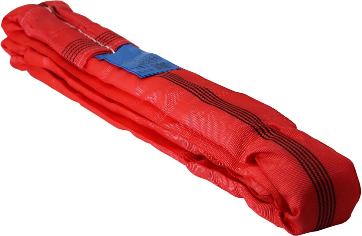 Ronde Sling Hijsband Dubbele Mantel 5000 kg - 3 Meter