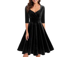 Elegante A-lijn Cocktailjurk Dames voor Feest en Gala