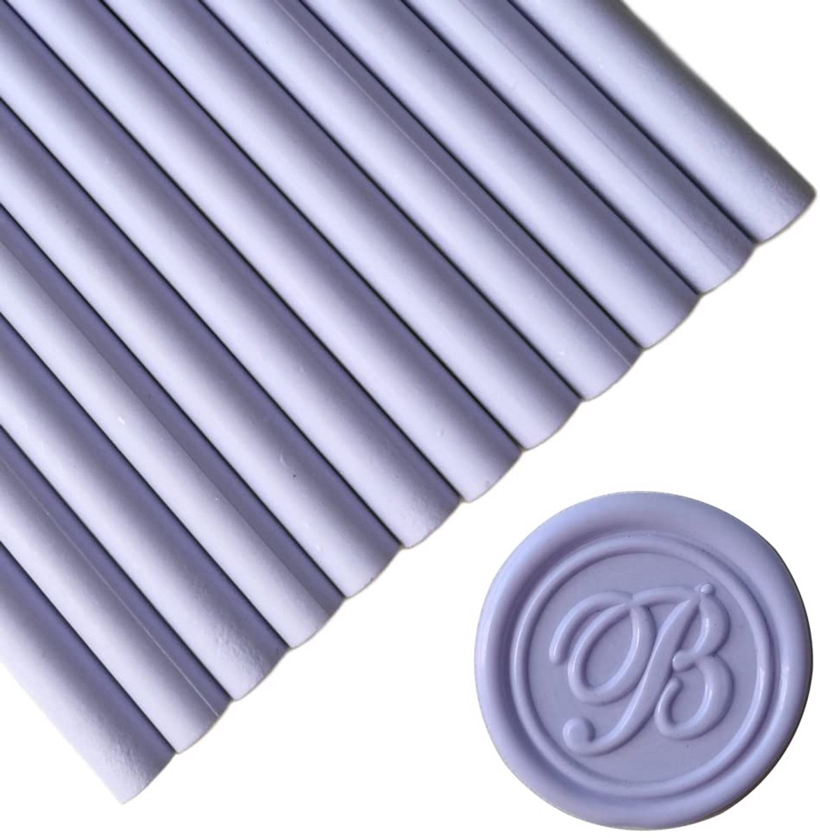12 Stuks Lijmpistool Wax Sticks voor Waxzegel Stempel – Taro Paars