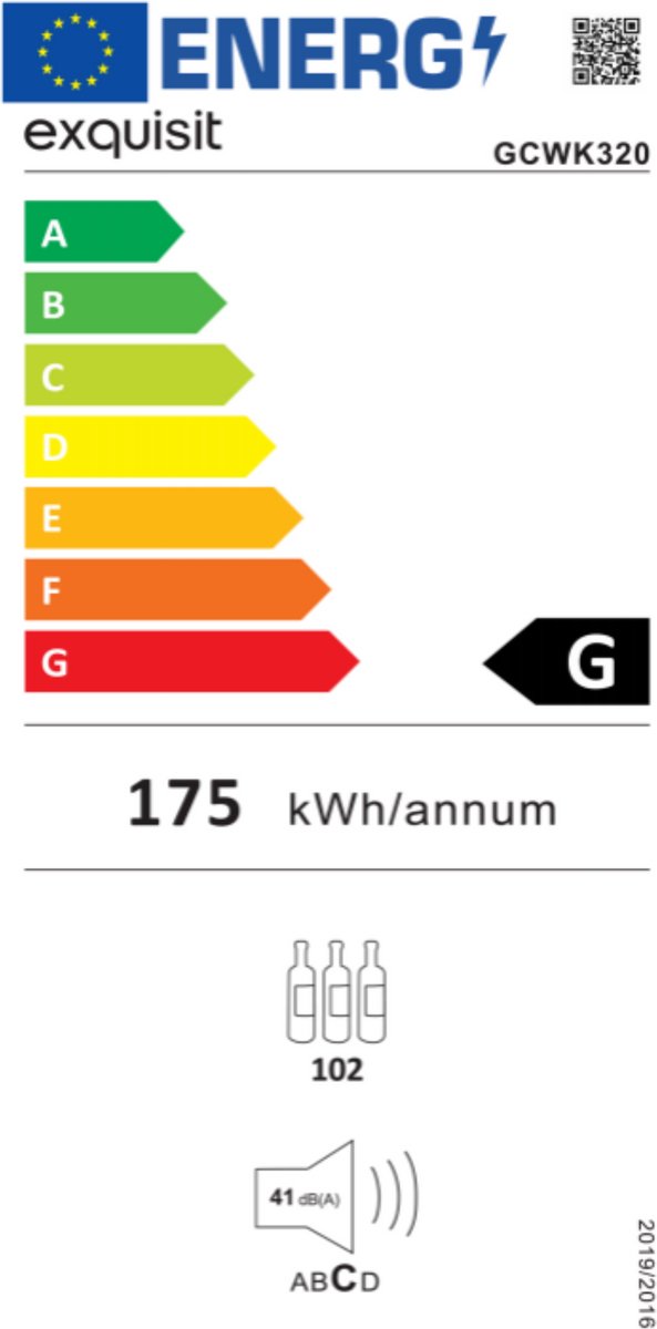 Domest Exquisit GCWK320 Wijnkoelkast 2 Zones Houten Planken - afbeelding 2