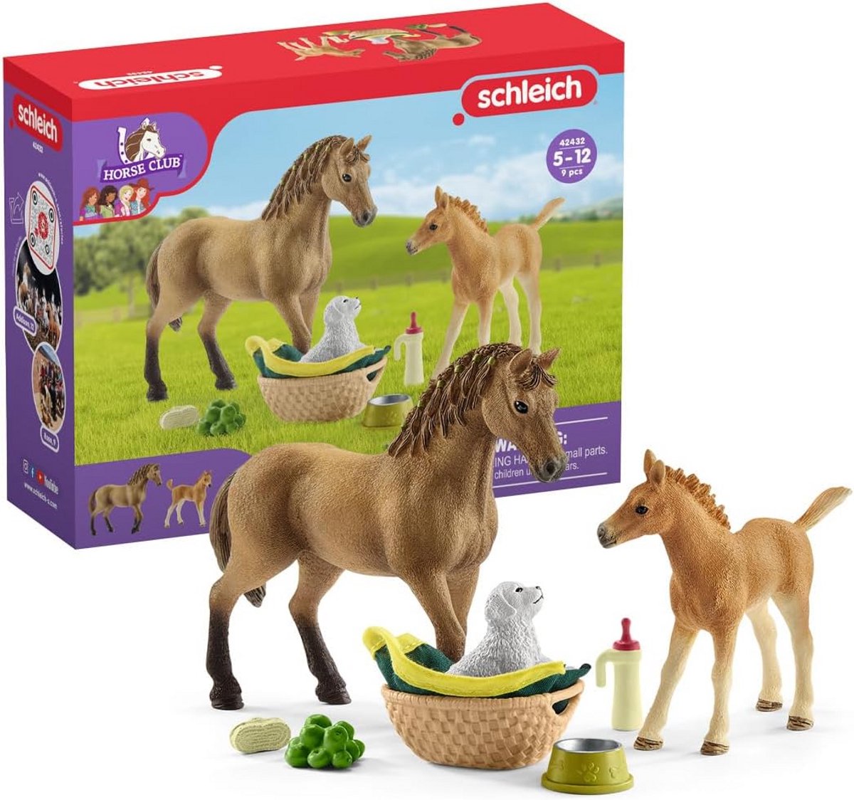 Speelgoed Paard Veulen Puppy en Boerderijdieren Assortiment voor Jongens en Meisjes vanaf 5 Jaar