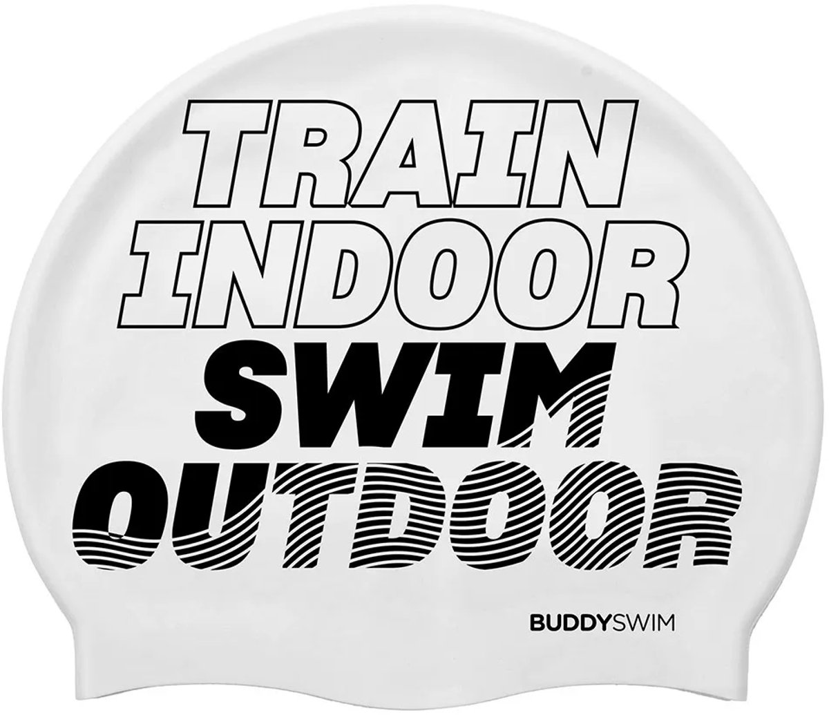 Buddyswim Tso Zwembadmuts Wit