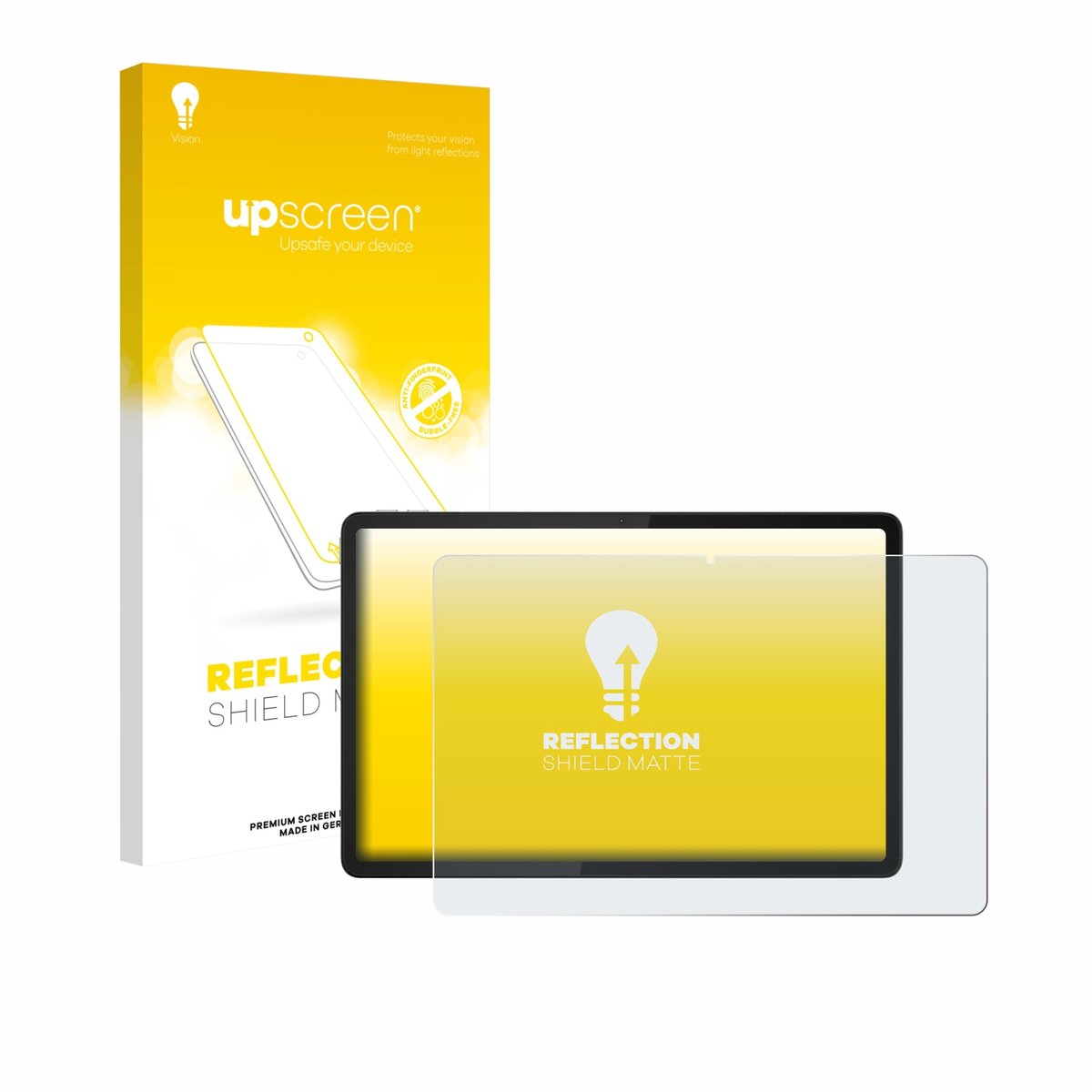 upscreen - Screenprotector voor Lenovo Tab K11e - Folie Beschermfolie anti glare matte