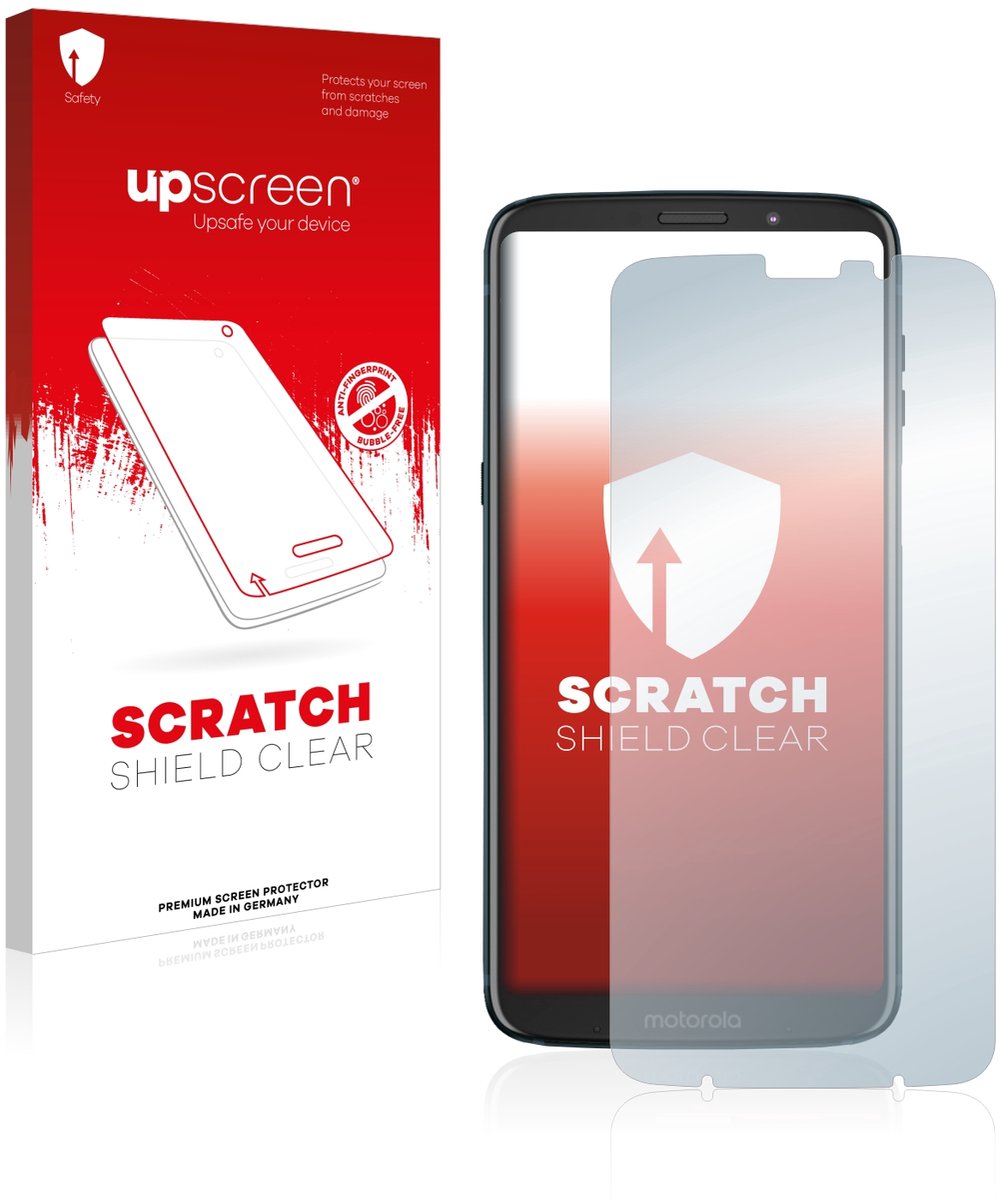 upscreen - Screenprotector voor Motorola Moto Z3 Play - Folie Beschermfolie transparant