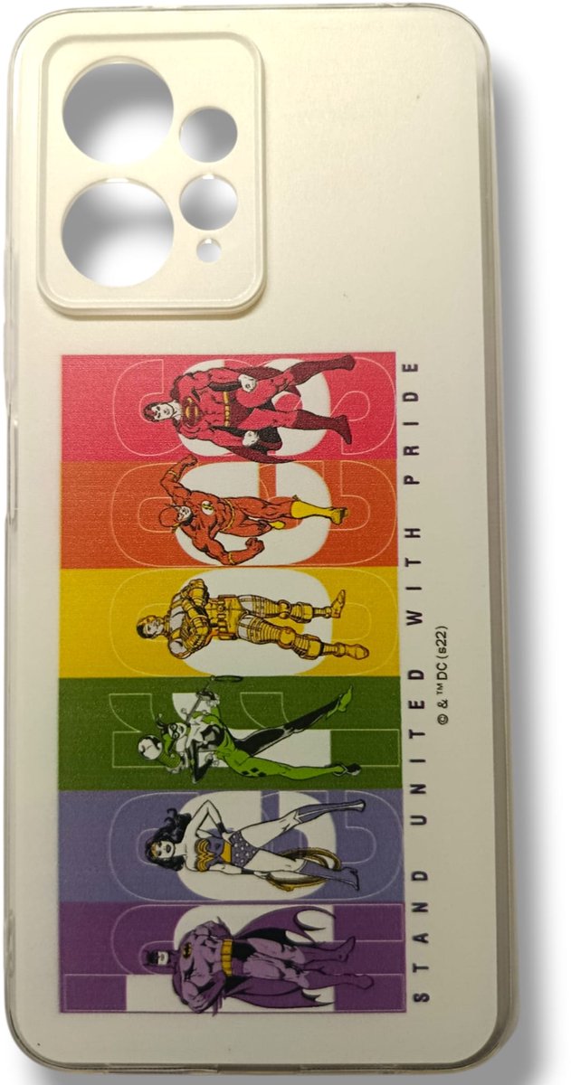 Telefoonhoesje - Backcover -XIAOMI REDMI NOTE 12 4G- MARVEL - DC