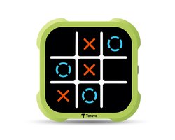foto van Teravo Boter Kaas en Eieren Spel 3-in-1 - Whack A Mole - Tic Tac Toe - Memory Spelletjes - Reisspelletjes Kinderen - Educatief Speelgoed - Reisspellen - Cadeau voor Jongens en Meisjes - Vakantie Vliegtuig / Auto - Reizen - Groen