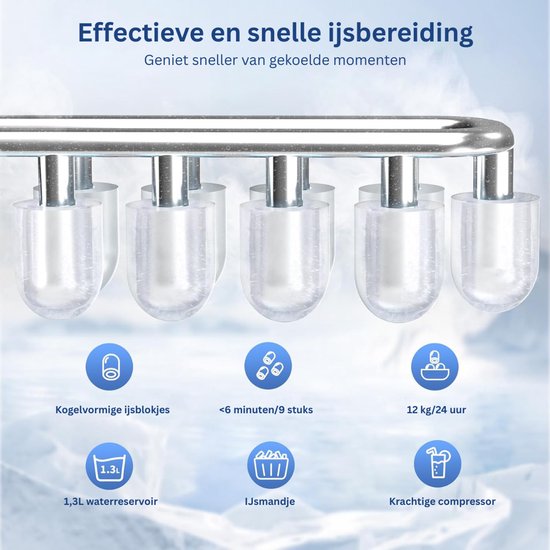 mavoa® ijsblokjesmachine - ijsmachine - ijsblokjesmakers van Merkloos — afbeelding 2