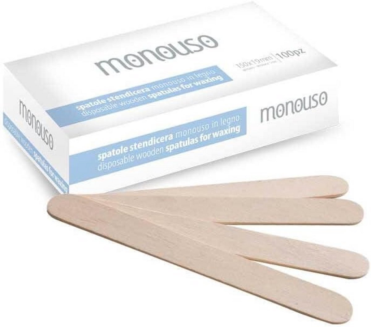 Houten Spatel Set - 100 Stuks Keukengerei