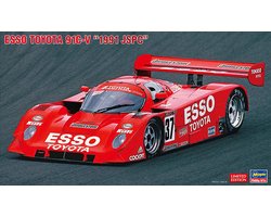 Hasegawa Modelbouwpakket Auto - 20781 Esso Toyota 91C-V 1991 JSPC - Japanse Rauto Plastic - 1:24 - Modelbouw