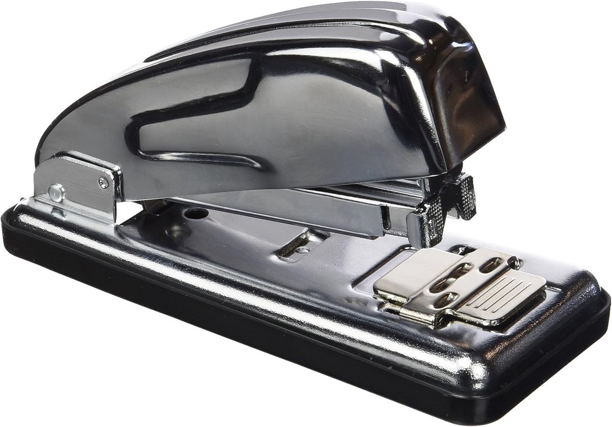 Stapler Chroom 30 Vellen Capaciteit - Robuuste Nietmachine voor Kantoor en Thuis