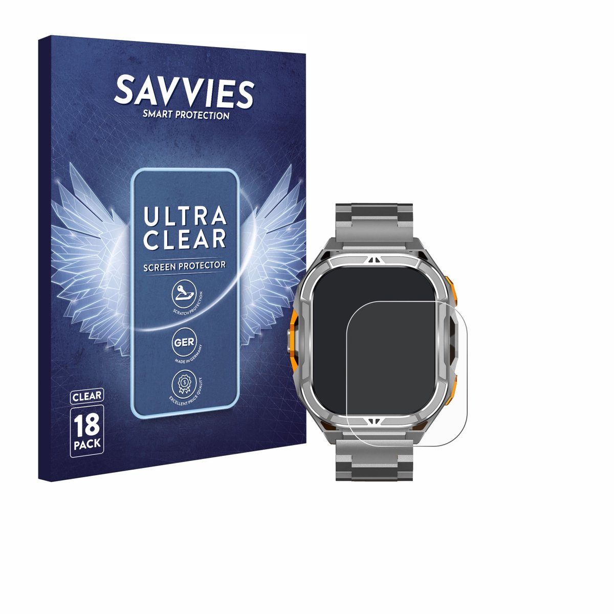 Savvies - Screenprotector voor Cubot GT3 - Folie Beschermfolie transparant 18 Stuks