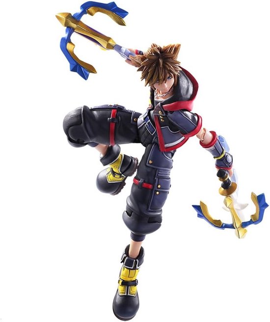 Sora Actiefiguur - Kingdom Hearts III - Bright Arts - 16 cm Hoog - Verzamelobject