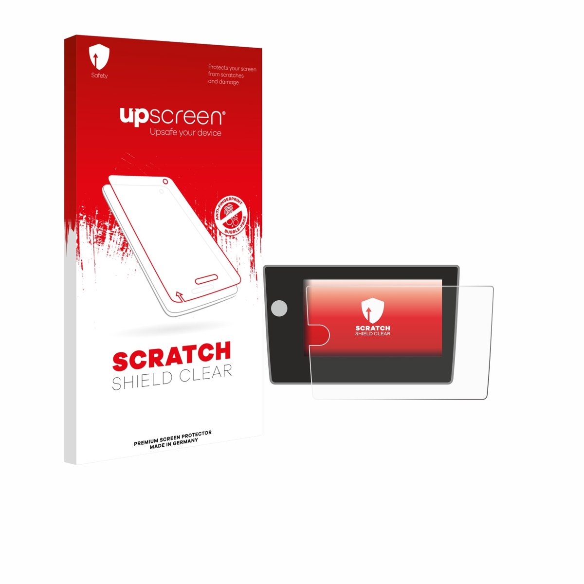 upscreen - Screenprotector voor Volkswagen Polo Life 2024 - Folie Beschermfolie transparant