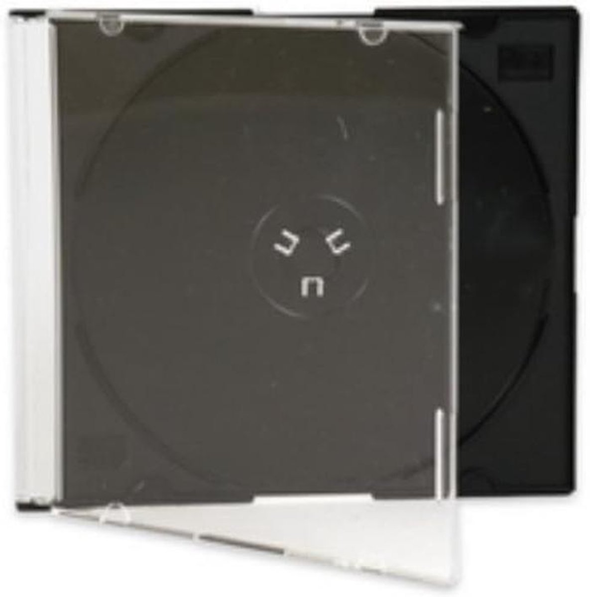 50 Stuks Dunne Zwarte CD Jewel Cases - Slimme Opslag voor CD's