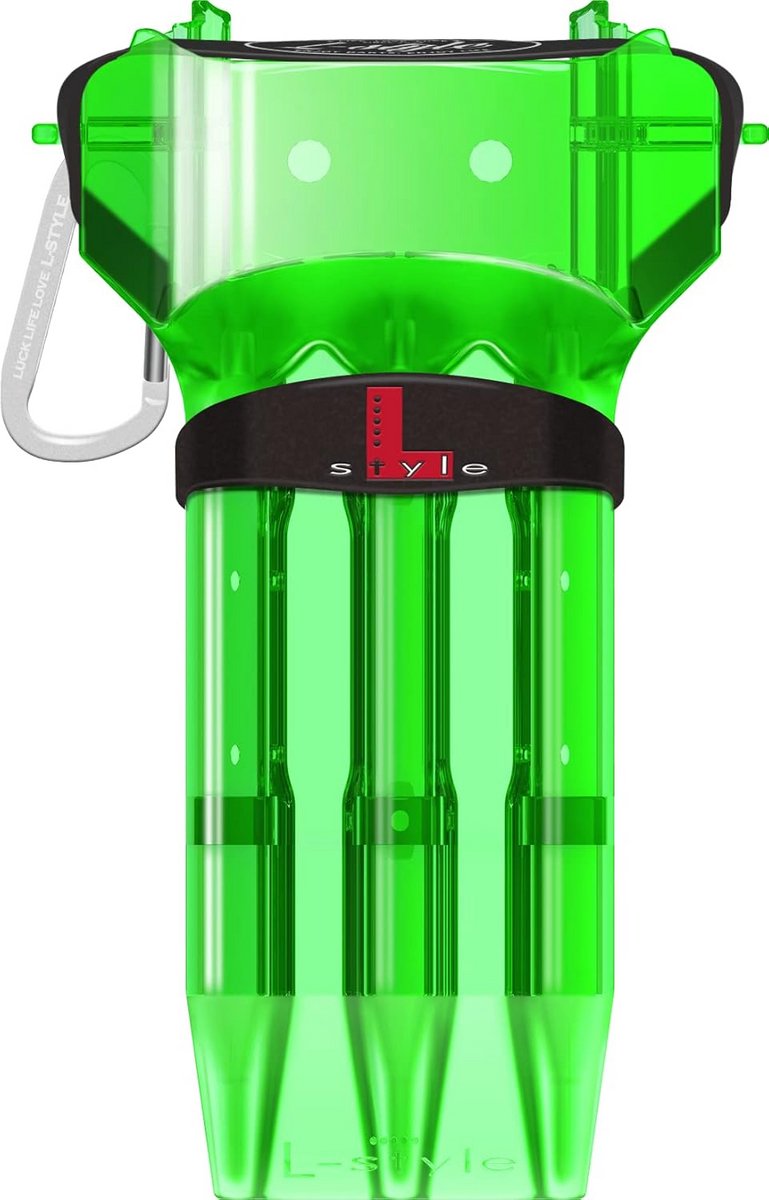 Dart Etui Krystal One Groen v2 - Handige Dartcase