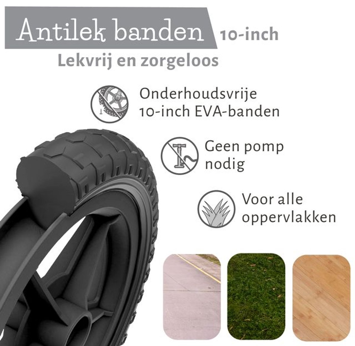 Chillafish Loopfiets 2 jaar - Lichtgewicht met verstelbaar zadel en stuur - Zilver- Loopfiets voor jongens en meisjes tot 4 jaar met handvat om te dragen en anti lek banden - Model Charlie — afbeelding 2