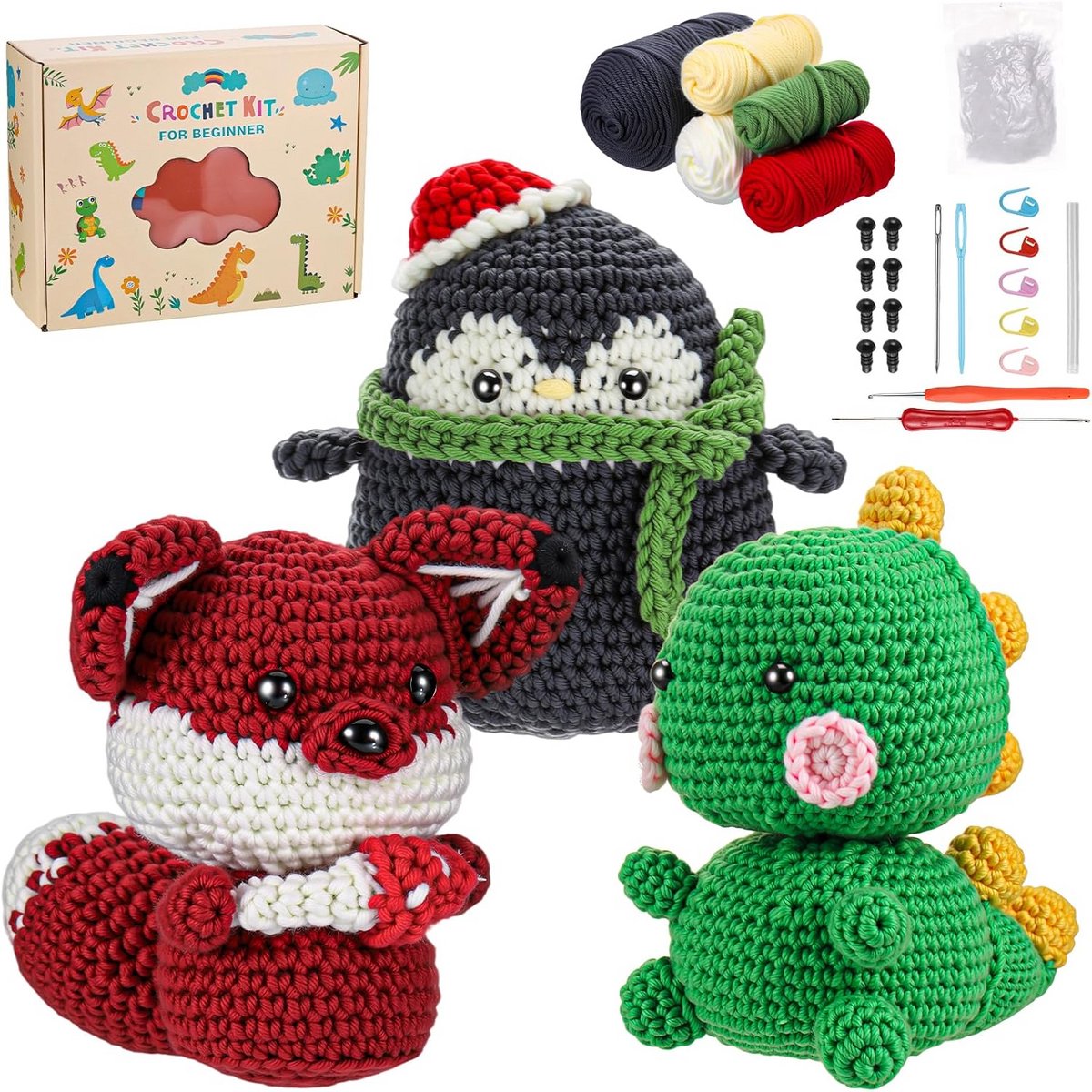 Complete Haakset voor Beginners: 3 Delen en Video Tutorials