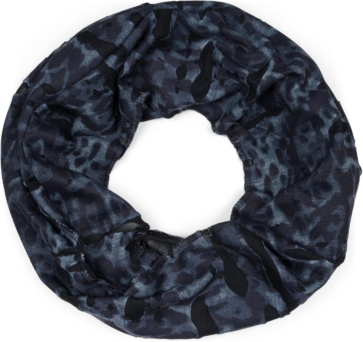 Camouflage Loop Sjaal in Destroyed Vintage Look