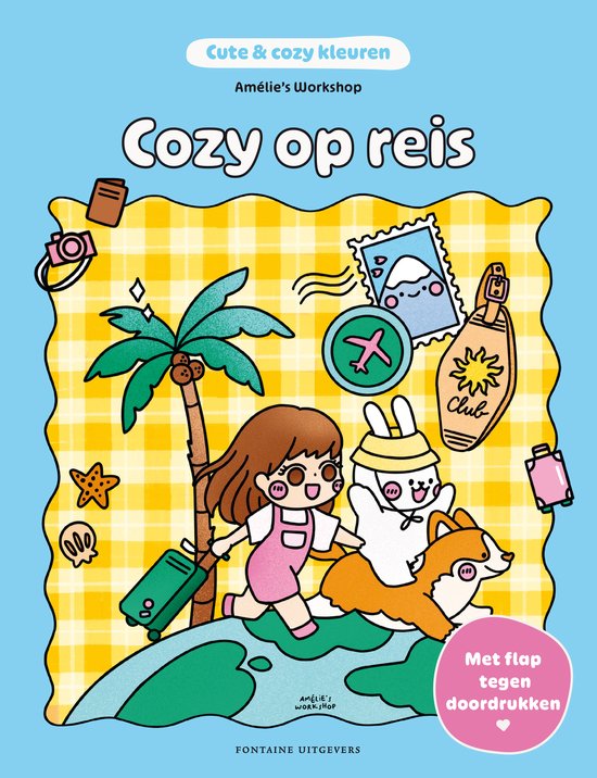 Cute & cozy kleuren - Cozy op reis - cover