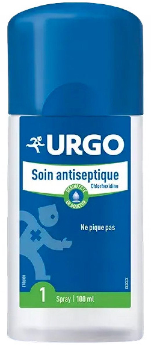 Urgo Soin Antiseptique Chloorhexidine Spray 100 ml