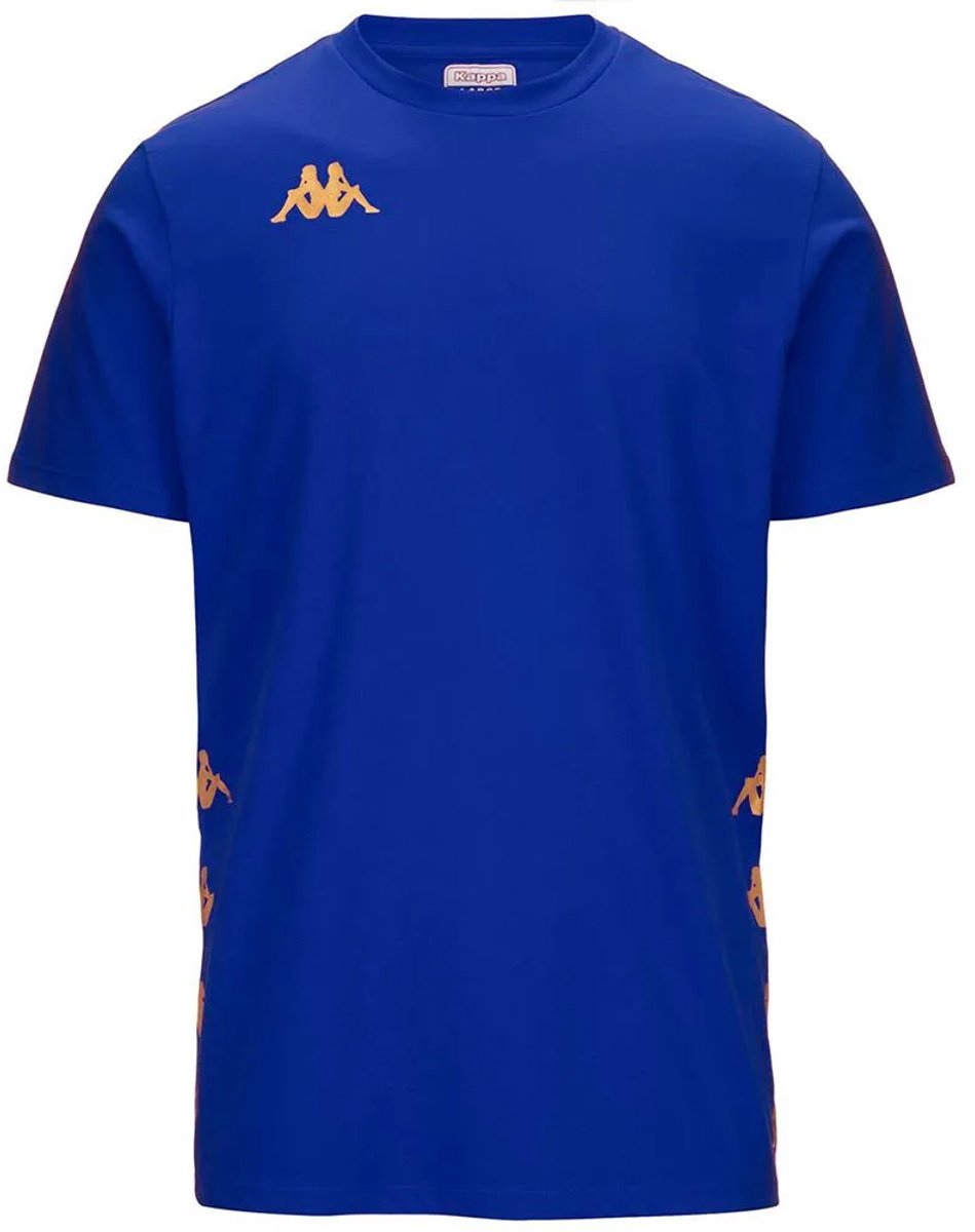 Kappa Giovo T-shirt Met Korte Mouwen Blauw 2XL Man