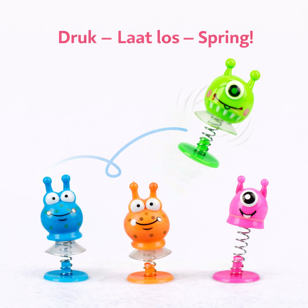Isa's Friends® - Uitdeelcadeaus Bouncing Monsters - 24 stuks - Traktatie — afbeelding 2
