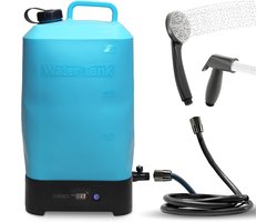 Colapz Draagbare Campingdouche Warm Water tot 42°C – 15L – Buitendouche met Pomp – Compact & BPA-vrij - Inclusief Reistas
