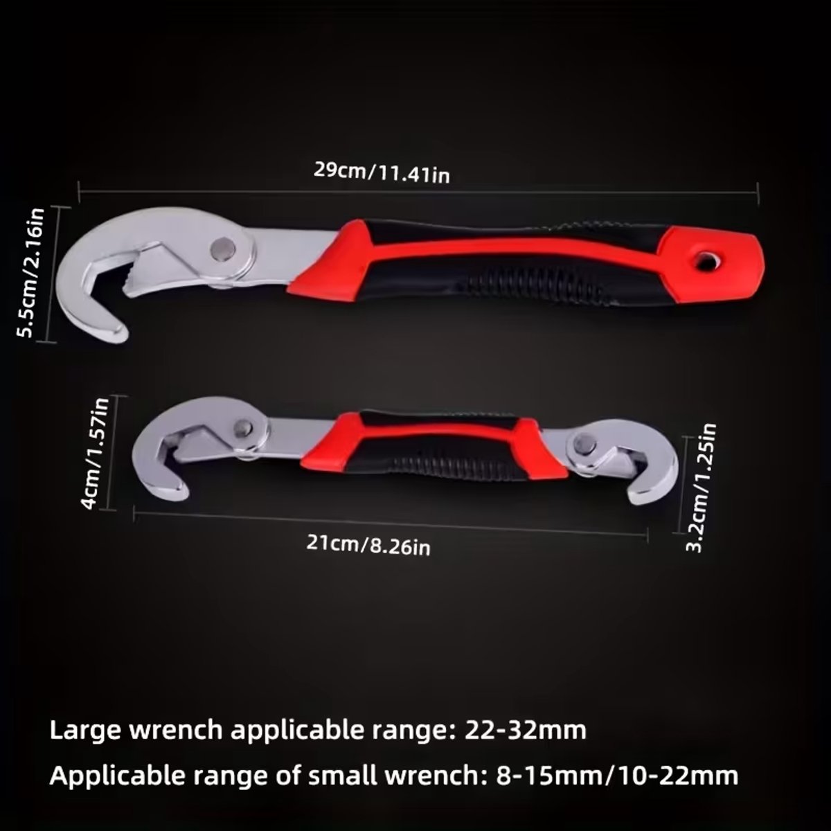 Multi-Function Universal Adjustable Wrench, Large Opening Quick Wrench, Adjustable & Quick-Release Multi-Tooth Wrench with Anti-Slip Grip, For Professional & DIY Repair Tools multitool gereedschap