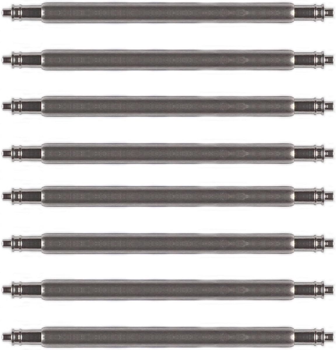 8x Veerpennen voor Horlogebandjes 12 mm - Universele Horlogestiften