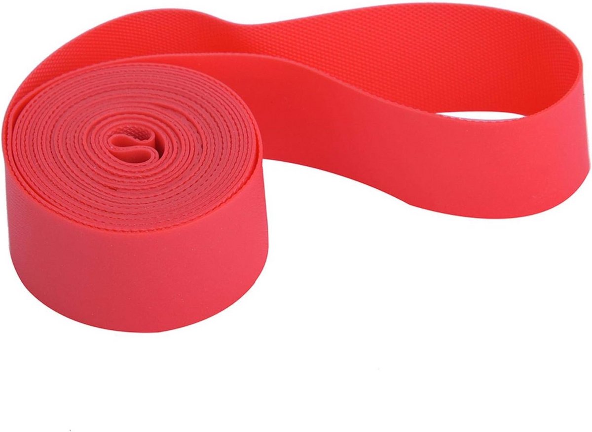 2x Stevige Velglint voor Fietsbanden - Anti-lek Binnenband Bescherming in 4 Maten (Rood)